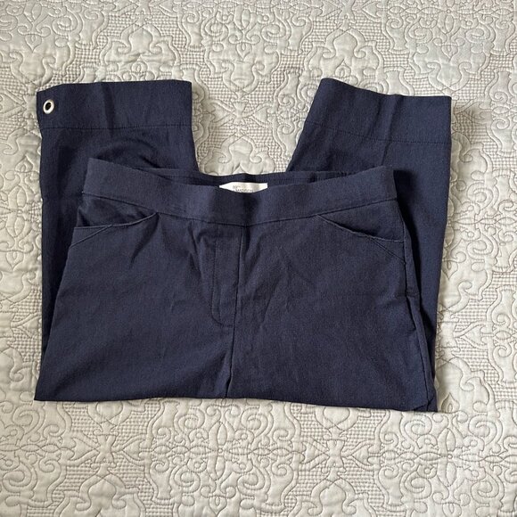 89th & Madison Capris, deep navy, elastic waist, size M - Picture 3 of 6